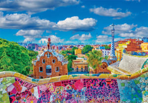 Park Güell, Barcelona Spain By Clementoni
