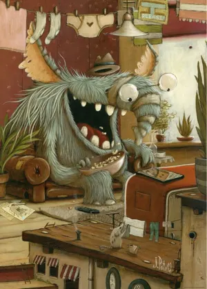 Laundry Day, Zozoville Whimsical By Heye