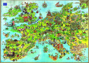 United Dragons of Europe Europe By Heye