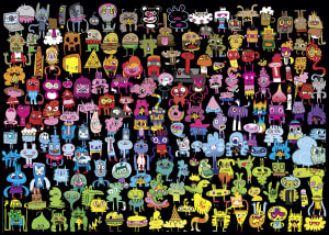 Doodle Rainbow Cartoon By Heye