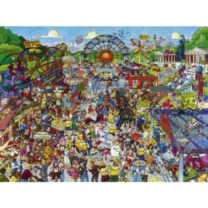 Happytown, 1500 Pieces, Heye Serious Puzzles