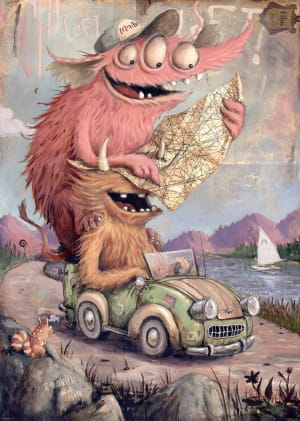Road Trippin' Vehicles By Heye