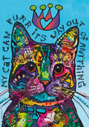My Cat Can Purr Cats By Heye