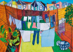 In The Courtyard Around the House By Heye