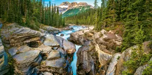 Mistaya Canyon, Banff National Park, Canada National Parks By Castorland