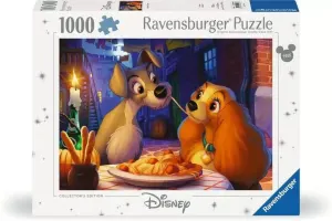 Lady and the Tramp 1000 Pc Puzzle Movies & TV By Ravensburger
