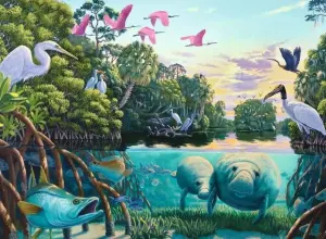 Manatee Moments  Sea Life By Ravensburger
