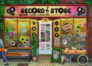 Vintage Vinyl Shopping By Ravensburger