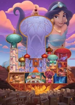 Disney Castles: Jasmine Disney Princess By Ravensburger