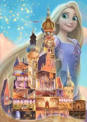 Disney Castles: Rapunzel Disney Princess By Ravensburger