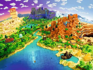 World of Minecraft Video Game By Ravensburger