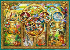 The Best Disney Themes Collage By Ravensburger