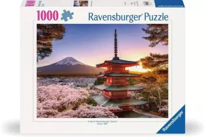 AT Japan: Fuji Cherry Blossom View Asia By Ravensburger