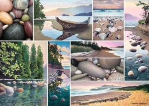 West Coast Tranquility Collage By Ravensburger