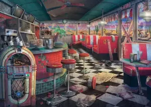 Decaying Diner Nostalgic & Retro By Ravensburger