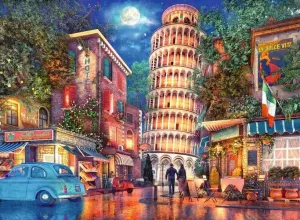 Streets of Pisa Italy By Ravensburger