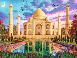 Taj Mahal Landmarks & Monuments By Ravensburger