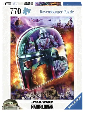Star Wars: The Mandalorian: Helmet Shaped Star Wars By Ravensburger