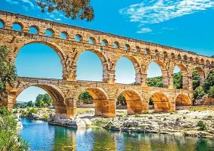 Le pont du Gard Paris & France By Nathan