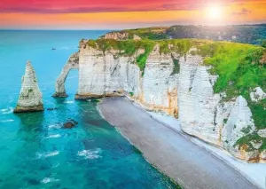 Les falaises d'Etretat Paris & France By Nathan