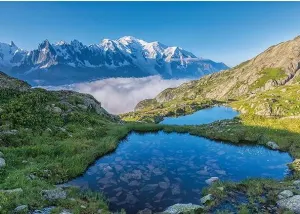 Lacs des Cheserys, Mont Blanc Paris & France By Nathan