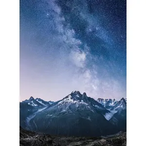 Voie lactee sur l'Aiguille verte Photography By Nathan