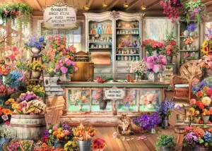 All Seasons Flower Shop  Shopping By Ravensburger