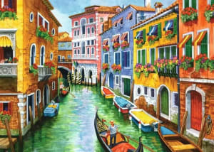 Gondola Ride  Italy By Ravensburger