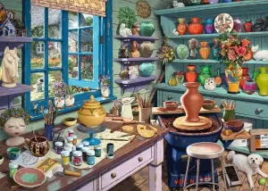 Pottery Studio Sanctuary  Around the House By Ravensburger