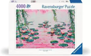 Pink Water Lillies Flower & Garden By Ravensburger