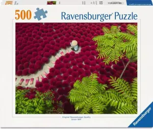 A Sea of Red Flower & Garden By Ravensburger