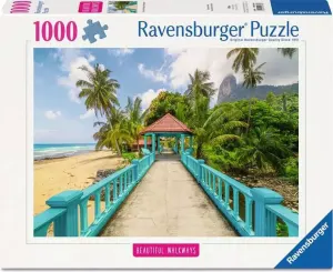 Colorful Bridge in Malaysia Landmarks & Monuments By Ravensburger