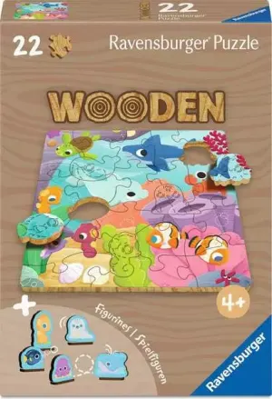 Wooden Sea Animals Sea Life By Ravensburger
