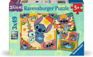 Disney Stitch 3x49 Pc Puzzle Movies & TV By Ravensburger