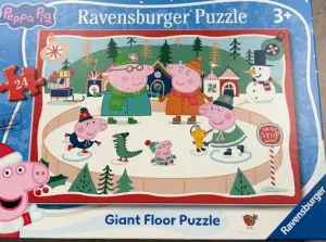 Peppa Pig Christmas Giant Floor Puzzle Movies & TV By Ravensburger