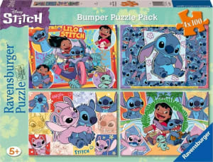 Stitch 4 x 100 Movies & TV By Ravensburger