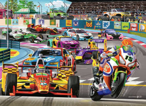 Racetrack Rally Motorcycle By Ravensburger