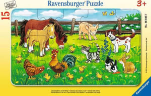 Farm Animals in the Meadow Farm Animal By Ravensburger