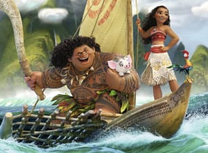 Moana and Maui Movies & TV By Ravensburger
