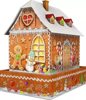 Gingerbread House - Night Edition Christmas By Ravensburger