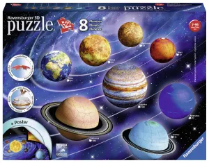 3D Solar System Space By Ravensburger
