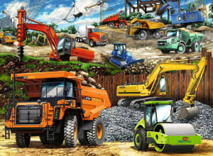 Construction Vehicles Vehicles By Ravensburger
