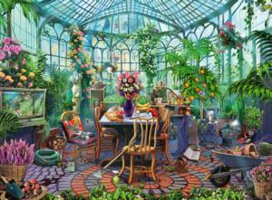 Greenhouse Morning Flower & Garden Jigsaw Puzzle By Ravensburger
