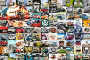 99 VW Camper Van Moments Vehicles By Ravensburger