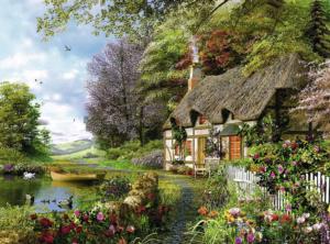 Country Cottage Cabin & Cottage Jigsaw Puzzle By Ravensburger