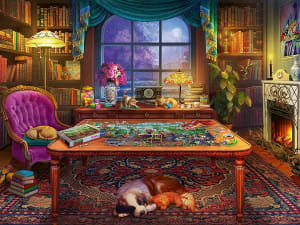 Puzzler's Place Around the House By Ravensburger