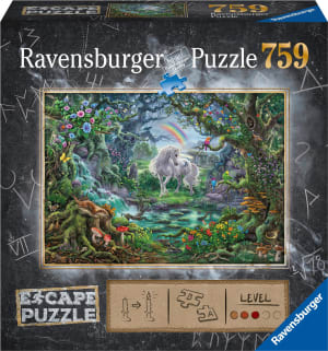 ESCAPE PUZZLE: The Unicorn Waterfall By Ravensburger