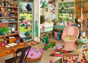 The Garden Shed Around the House By Ravensburger