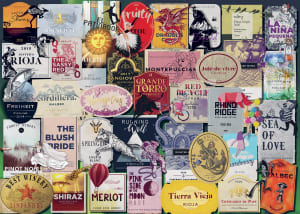 Wine Labels Drinks & Adult Beverage By Ravensburger