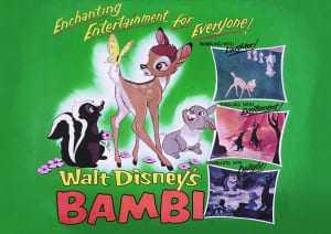 Disney Vault: Bambi Pop Culture Cartoon By Ravensburger